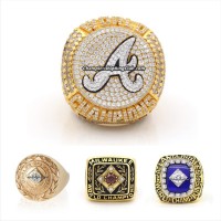 Atlanta Braves World Series Rings Collection (4 Rings/Premium)